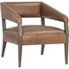 Carlyle Shalimar Tobacco Leather Lounge Chair